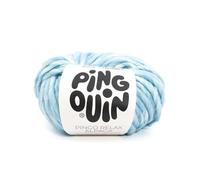 Pingouin - Pelote de Laine Pingo Relax Alpaga - Laine à Tricoter - 15% LAINE,10% ALPAGA,75% ACRYLIQUE - Aiguille n° - Couleur SKY BLUE