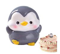 Pingouin petit animal pour , figurines de pingouin miniature | jolies figurines miniatures de pingouins, couleurs vives amusantes jouets modèle animaux pour la famille, amis et collègues