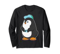 Pingouin Photographe Caméra Manche Longue