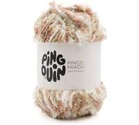 Pingouin PINGO MIAOU PRINT - Fil à tricoter effet fourrure - 100g - Print Sand Print Sand