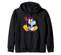 Pingouin Poisson Sweat à Capuche