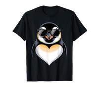 Pingouin Portant des Lunettes de Soleil mer océan Animal Amateur de Pingouin T-Shirt