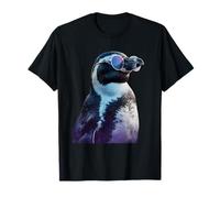 Pingouin Portant des Lunettes de Soleil mer océan Animal Amateur de Pingouin T-Shirt