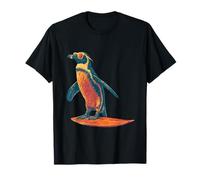 Pingouin Portant des Lunettes de Soleil mer océan Animal Amateur de Pingouin T-Shirt