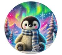 Pingouin Puzzle 1000 Pièces Adultes Et Enfants Dès 14 Ans Scène hivernale Pièces Parfaitement Assorties Jeu Éducatif Challenge Toy Détente Collection 1000pcs (67.5x67.5cm)