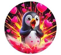 Pingouin Puzzle 1000 Pièces Adultes Et Enfants Dès 14 Ans Scène hivernale Pièces Parfaitement Assorties Jouets De Jeu Stimulants Détente Collection 1000pcs (67.5x67.5cm)