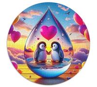 Pingouin Puzzle 1000 Pièces Adultes Et Enfants Dès 14 Ans Scène hivernale Puzzle De Bricolage Coloré Jouets Défi Éducatifs Détente Collection 1000pcs (67.5x67.5cm)