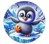Pingouin Puzzle 1000 Pièces Adultes Et Enfants Dès 14 Ans Scène hivernale Puzzle De Qualité Supérieure Jouets Défi Éducatifs Détente Collection 1000pcs (67.5x67.5cm)
