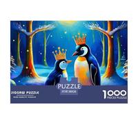 Pingouin, Puzzle De 1000 Pièces, Défi Captivant pour Améliorer L’Attention Coordination Et Persévérance, Expérience Agréable pour Moments Calmes Ou Compétitions Amicales, Adapté Aux 12 Ans Et Plus, 3