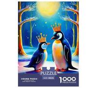 Pingouin, Puzzle De 1000 Pièces, Défi Coopératif Captivant pour Renforcer Complicité Et Esprit De Collaboration, Passe-Temps Parfait pour Tous Les Membres De La Famille, Adapté Aux 12 Ans Et Plus, 38