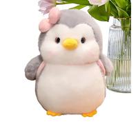 Pingouin rempli - Peluche mignonne avec nœud - pingouin douce - Ornement en design sac à dos - Grande peluche de neuf pouces - Cadeau - Figurine douce décorative pour