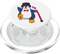 Pingouin Retraité Canne PopSockets PopGrip pour MagSafe