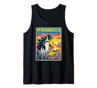 Pingouin rétro pour Couples, épouse, Maman, Papa, drôle Débardeur