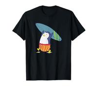 Pingouin Rien n'est Mieux Que Le Surf T-Shirt Graphique avec Valeur