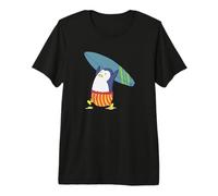 Pingouin Rien n'est Mieux Que Le Surf T-Shirt Haut de Gamme