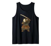 Pingouin samouraï avec épée Katana Débardeur