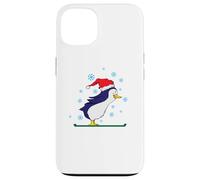 Pingouin Ski à Noël Coque pour iPhone 13