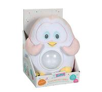 Pingouin veilleuse musicale rose