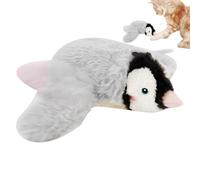 Pingouin volant jouet pour chat - Pingouin en peluche USB pour chaton | Jeu de détection intelligent pour chats ennuyés d'intérieur avec ailes battantes automatiques pour salle d'étude