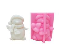 Pingouins créatifs en silicone robuste pour la fabrication de savon et décoration de la maison