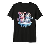 Pingouins Darling Little Penguins T-Shirt Haut de Gamme