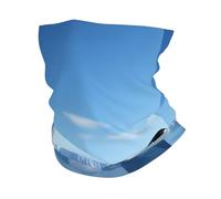 Pingouins De Glace Antarctique Décoration Faciale Élastique Écharpe Tube Étanche À La Poussière Tube Bandeaux pour Randonnée Moto Ski 25X50Cm