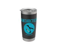 Pingouins de l'Antarctique, hauts, t-shirts et articles de voyage en Antarctique Gobelet isotherme en acier inoxydable double paroi
