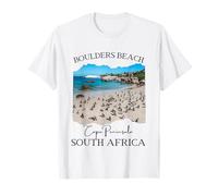 Pingouins de Plage Boulders en Afrique du Sud Animaux Sauvages africains T-Shirt