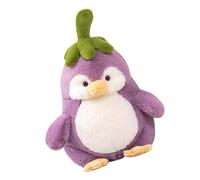 Pingouins en peluche - Pingouin Plush | Poupée en peluche de pingouin de bébé, pingouins farcis, mignon jouet en peluche d'aubergine pour enfants, décoration de la maison, coussin de chaise de canapé