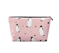 Pingouins Étoiles Oiseau De Mer, Trousse de Toilette Trousse de Maquillage Sac à cosmétiques Trousse de Toilette de Voyage Portable