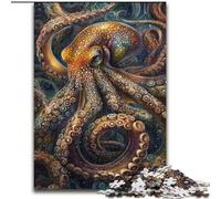 Pingouins sous l'aurore boréale, Puzzle Adulte 1000 pièces, Jeu Difficile et Stimulant, idéal pour Un Anniversaire, Un Cadeau ou Une décoration Murale (26x38cm)