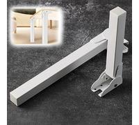 pingping1991 Lot de 2 Pieds de Table pliants,Pied Pliant Table à autobloquante à 90 degrés Support d'étagère Pliable pour lit Armoire Ordinateur Portable Meubles DIY