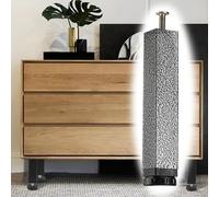 pingping1991 Pied de Lit à Visser, Pied Reglable de Sommier À Lattes Bed Frame Center Support Leg rehausseur Metallique,pour Chaises Canapé Placard Cadre De Lit Central Armoires,1 Piece