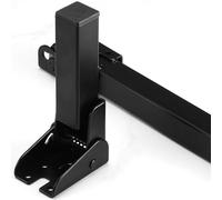 pingping1991 Pieds de Table Pliables Pratiques Autobloquante à 90 degrés,Noir Pieds de Canapé Rabattable Support d'étagère pour lit Armoire Ordinateur Portable Meubles DIY,2 pièces