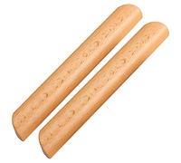 pingping1991 Poignee de Meuble en bois massif,2 piece Poignée de Placard Poignée de Porte Coulissante pour Poignée Porte Cabinet Meuble Bouton Tiroir Placard(Color:B,Size:230mm)
