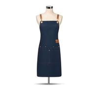 PINGSHI Boutique UK Tablier de Restauration en Toile Tablier étanche pour Les cafés et Restaurants, vêtements de Travail durables pour Baristas et serveurs Barbers