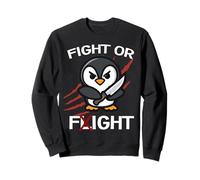 Pinguin Antarktis Seevogel Combat Ou Vol Humour Pinguin Sweatshirt