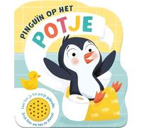 Pinguïn op het potje: Leer hoe je het potje gebruikt. Druk hier om het te vieren!