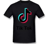 pingXU1973 Men's T_Ok T_IK Cotton Lightweight Classical Vintage Short Sleeve T-Shirt T-Shirts à Manches Courtes(Small)