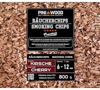 PINI 800 g de copeaux de fumage cerise 6-12 mm Copeaux de fumage