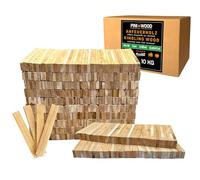 PINI Allume-bois de chauffage en bois de chêne 10 kg Bois d'allumage pour cheminée, barbecue, feu de camp, brasero