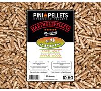 PINI Grillpellets № 9 pomme 10 kg BBQ pellets de bois dur pour griller fumer smoken