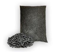 PINI Pellets de coque de tournesol 15 kg Diamètre 8 mm Granulés de chauffage Litière (Alternative aux granulés de bois)