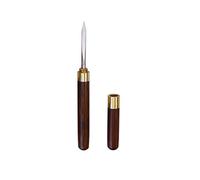 PiniceCore 1pc Durable Ice Needle Pick with Wooden Handle Stainless Steel Ice Pick for Home Bar Accessories(Random Color)