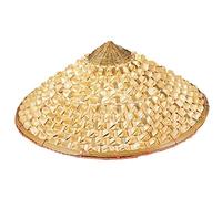 PiniceCore Coolie Straw Bamboo Cône Chapeau Jardin Farmer Pêche Beach Chapeau