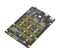 PINIHIKE Adaptateur efficace pour convertir les disques Soid NVME en interfaces SFF 8611 8654 dans les postes de travail Carte adaptateur serveur