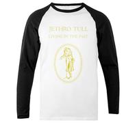 Pinitotee Jethro Tull Living in The Past T-Shirt De Baseball Unisexe À Manches Longues