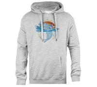 Pinitotee Mastodon Sweat À Capuche Régulier Unisexe Gris Pull