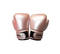 (Pink)2Pcs Kids Boxing Gloves Children Punch Training Sparring Kickboxing Fighting Fitness Mitts Hitting Hand Protector Blue Black Red for 3-12Y kids