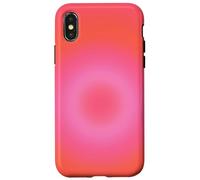 Pink and Orange Aura-Emotional Warmth and Creative Vitality Coque pour iPhone X/XS